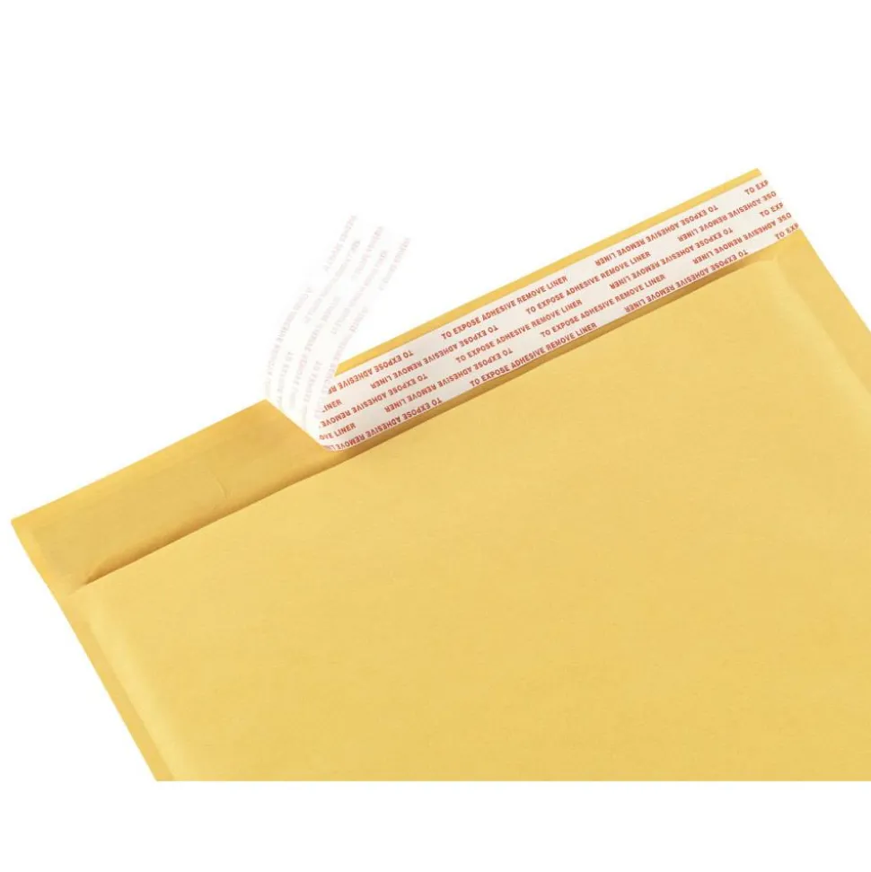 Self-Sealing Bubble Mailers Size 2, 8 1/2" x 11 1/8", Box Of 100