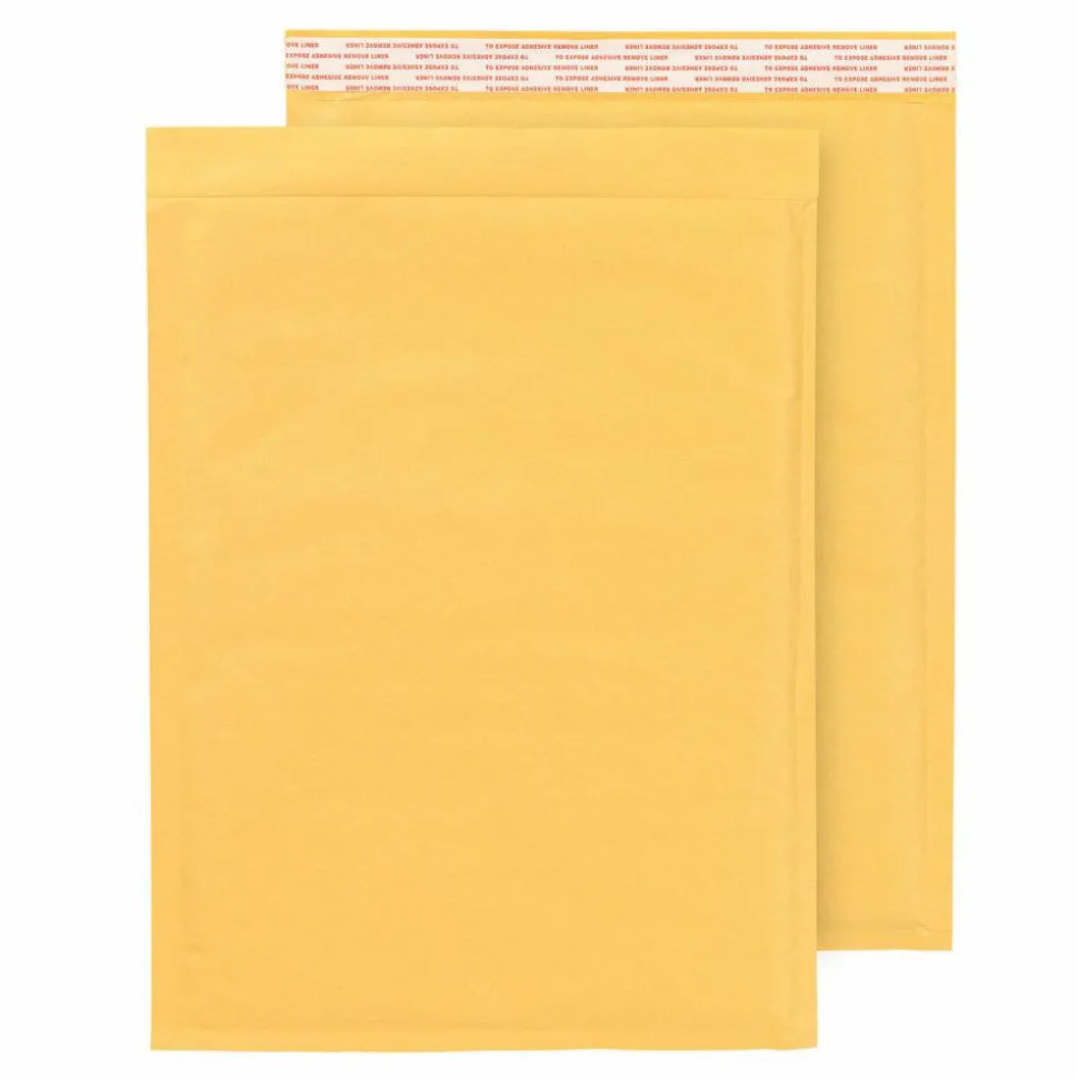 Self-Sealing Bubble Mailers Size 2, 8 1/2" x 11 1/8", Box Of 100