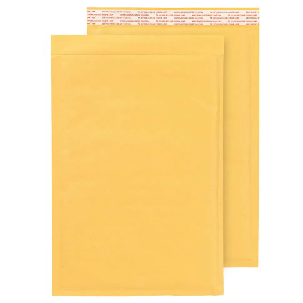 Self-Sealing Bubble Mailers, Size 5, 10 1/2" x 15 1/8", Box Of 100