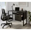 Sensi Mesh/Fabric Low-Back Task Office Chair, Black, BIFMA Compliant