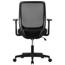 Sensi Mesh/Fabric Low-Back Task Office Chair, Black, BIFMA Compliant