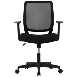 Sensi Mesh/Fabric Low-Back Task Office Chair, Black, BIFMA Compliant