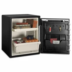 Sentry Safe Fire-Safe with Combination Access, 2 cu ft, 18.6w x 19.3d x 23.8h, Black