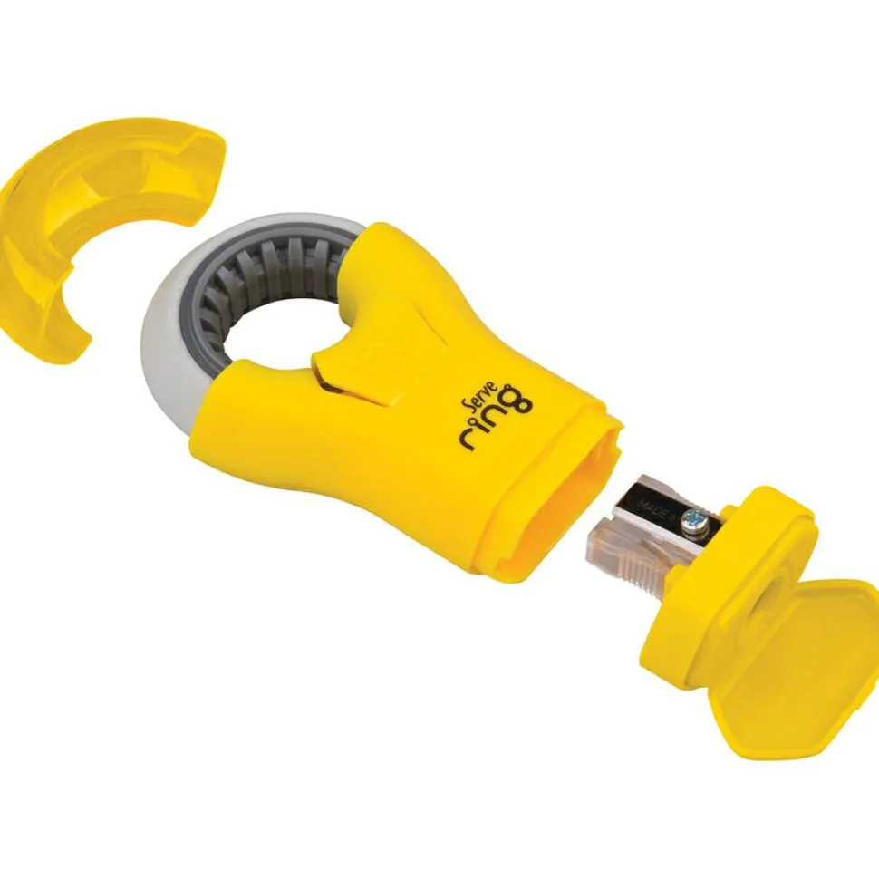 Serve Ring Eraser & Sharpener
