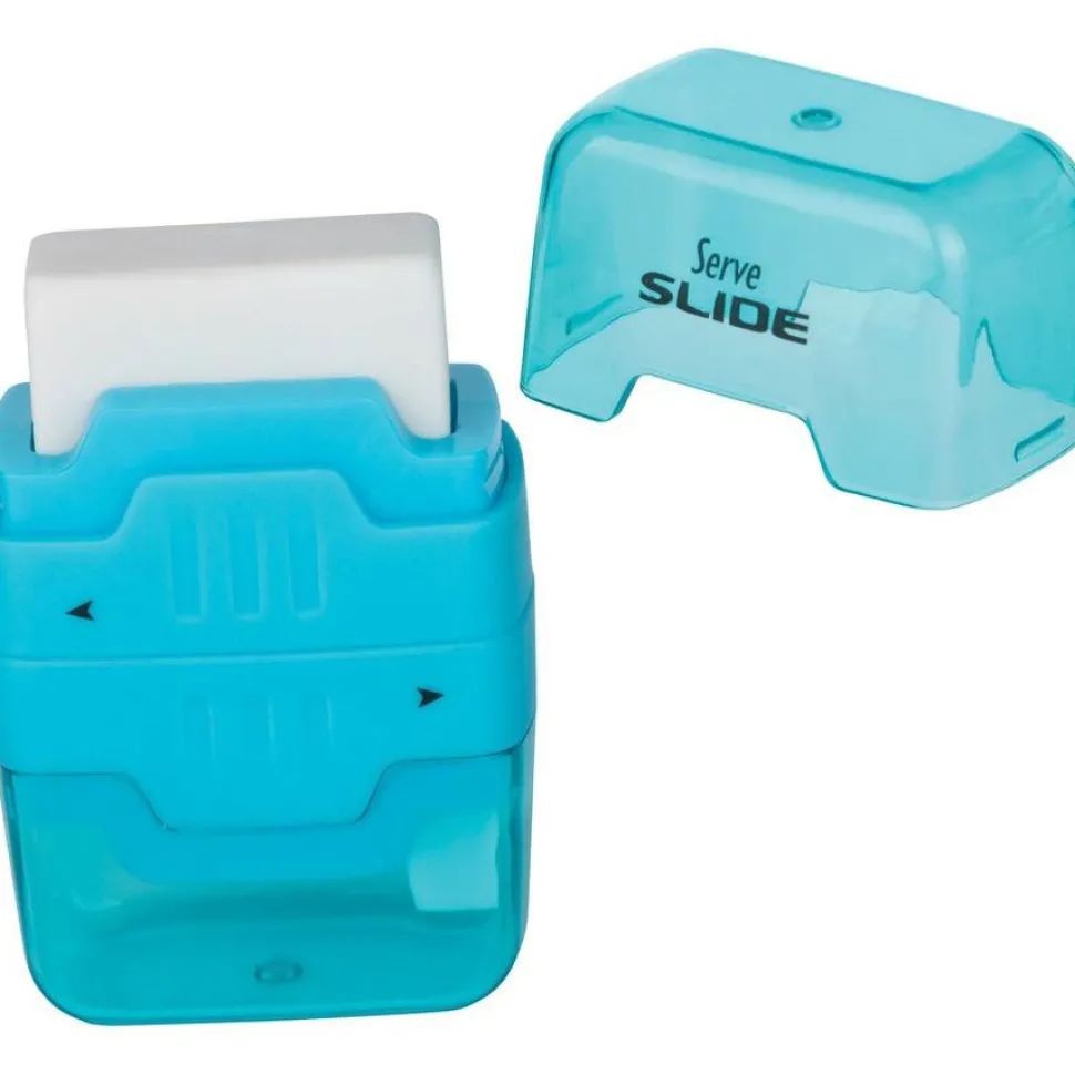 Serve Slide Eraser & Sharpener