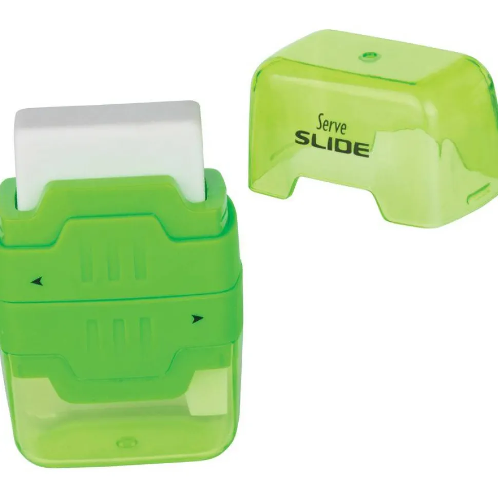 Serve Slide Eraser & Sharpener