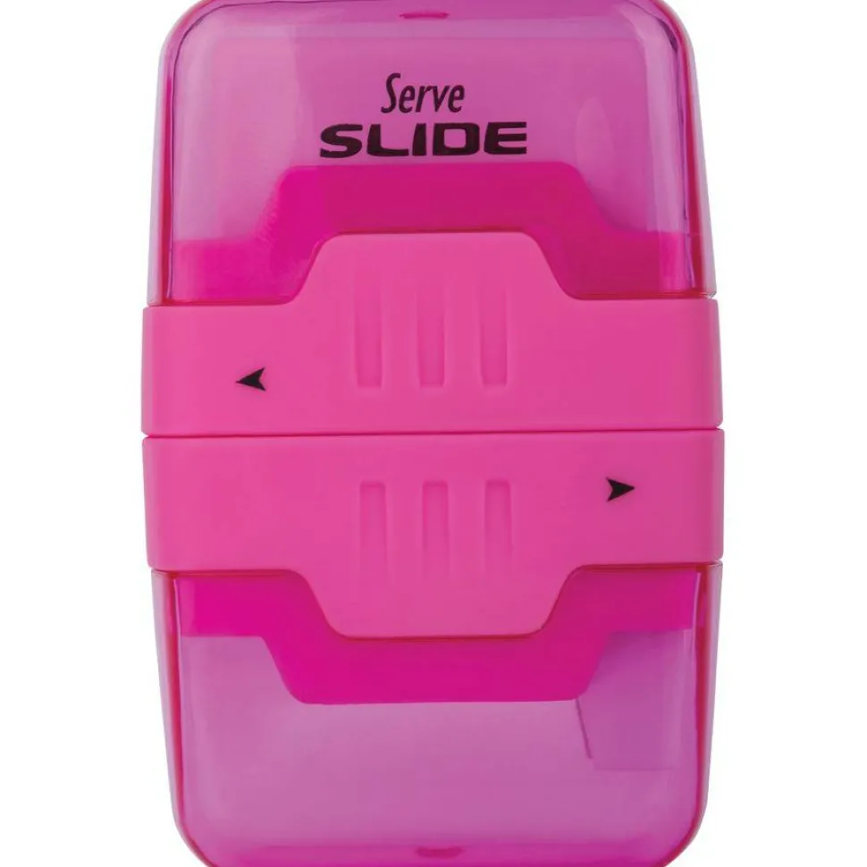 Serve Slide Eraser & Sharpener