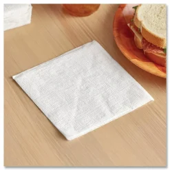 Seventh Generation 100% Recycled Napkins, 1-Ply, 11.5 x 12.5, White, 250/Pack