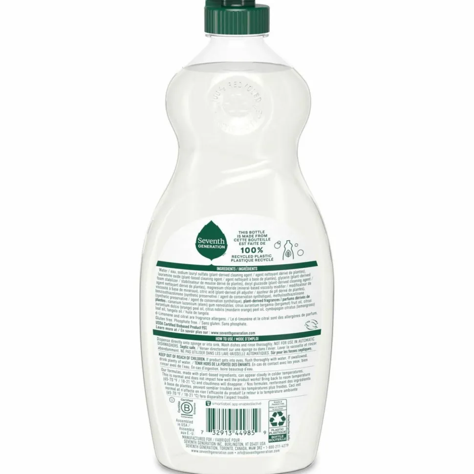 Seventh Generation Free/Clear Natural Dish Liquid