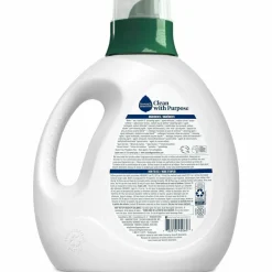 Seventh Generation Natural Liquid Laundry Detergent, Fragrance-Free, 135 oz Bottle, 4/Carton