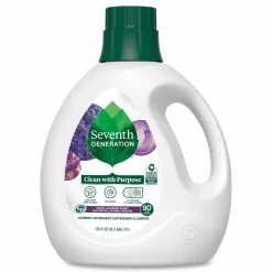 Seventh Generation Natural Liquid Laundry Detergent, Fresh Lavender Scent, 135 oz Bottle