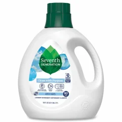 Seventh Generation Natural Liquid Laundry Detergent, Fragrance-Free, 135 oz Bottle