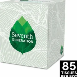 Seventh Generation 100% Recycled Facial Tissue, 2-Ply, White, 85 Sheets/Box