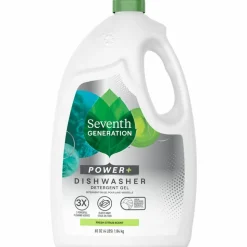 Seventh Generation Ultra Power Plus Dishwasher Gel, Fresh Citrus Scent, 65 Oz Bottle, Case of 6