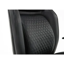 Shaquille O'Neal Zephyrus Ergonomic Bonded Leather High-Back Executive Office Chair, Black