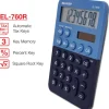 Sharp EL-760RBBL Handheld Calculator, 8-Digit LCD