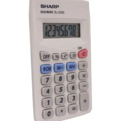 Sharp EL-233SB Handheld Basic Calculator