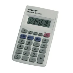 Sharp EL-233SB Handheld Basic Calculator