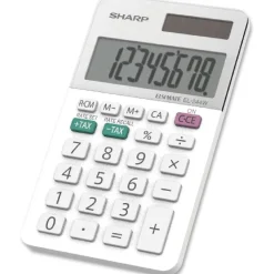 Sharp EL-244WB 8-digit Professional Pocket Calculator