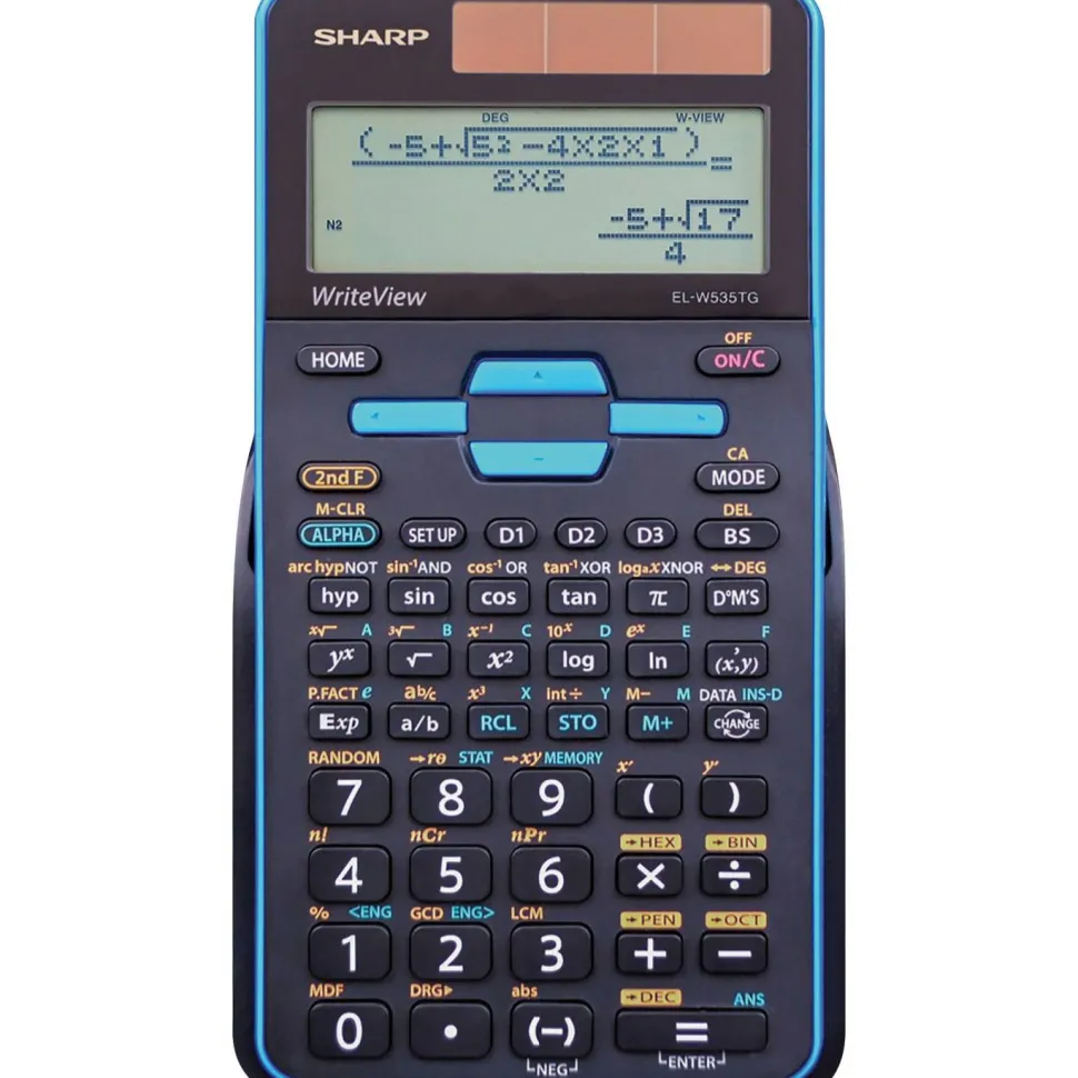 Sharp EL-W535TGBBL Scientific Calculator