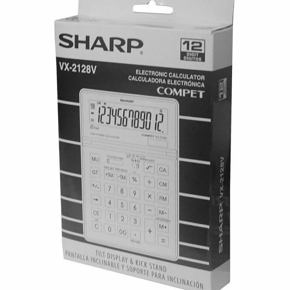 Sharp VX-2128V Display Calculator
