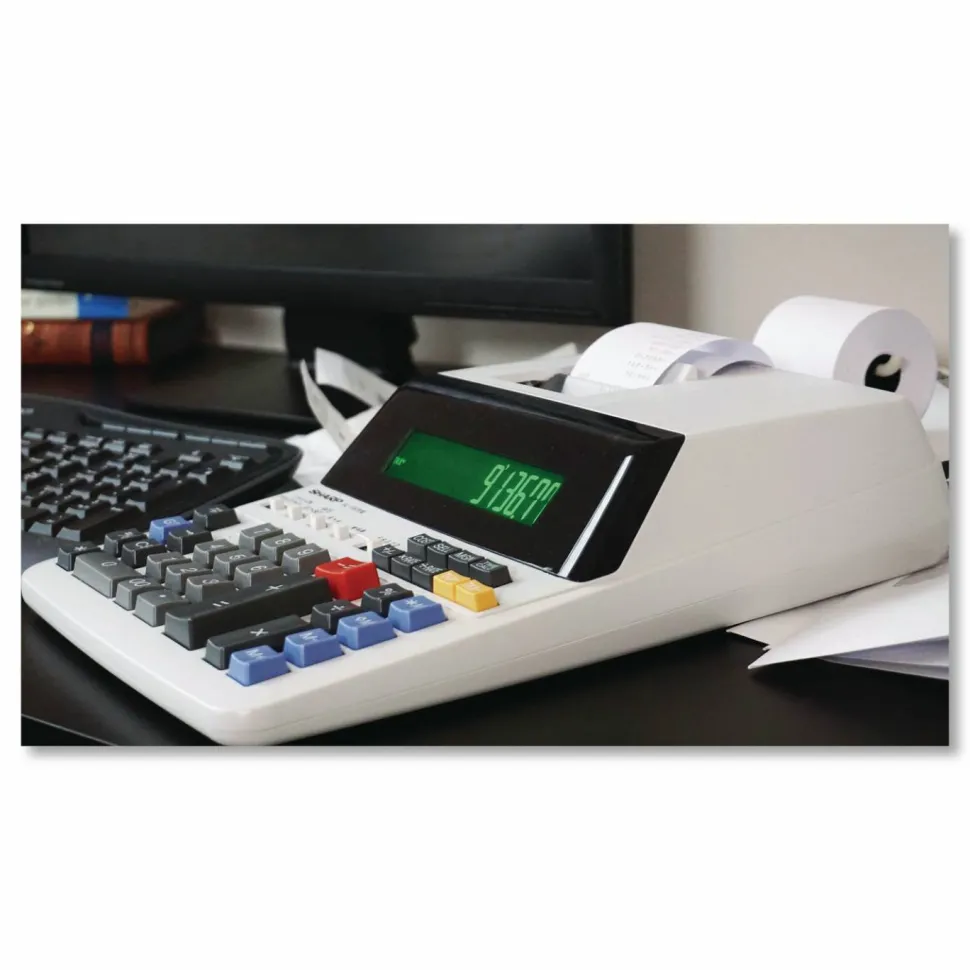 Sharp EL-1197PIII 12-Digit Commercial Printing Calculator