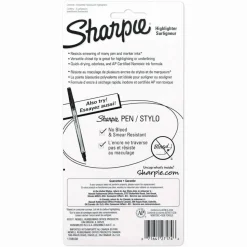 Sharpie Accent Pocket Highlighters, Assorted, Pack Of 4