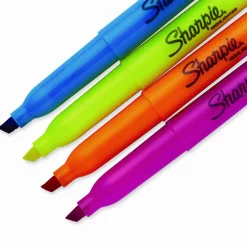 Sharpie Accent Pocket Highlighters, Assorted, Pack Of 4