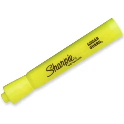 Sharpie Accent Tank Highlighters, Fluorescent Yellow, Pack Of 36