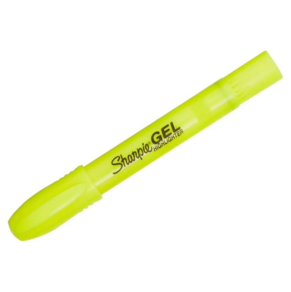 Sharpie Gel Highlighters, Bullet Tip, Assorted Colors, 5 Count