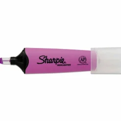 Sharpie Highlighter, Clear View Highlighter with See-Through Chisel Tip, Tank Highlighter, Assorted, 8 Count