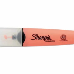 Sharpie Highlighter, Clear View Highlighter with See-Through Chisel Tip, Tank Highlighter, Assorted, 8 Count