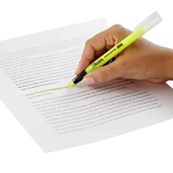 Sharpie Highlighter, Clear View Highlighter with See-Through Chisel Tip, Stick Highlighter, Assorted, 8 Count