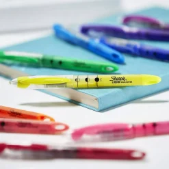 Sharpie Liquid Highlighter, Chisel Tip Highlighters, Assorted Colors, 10 Count
