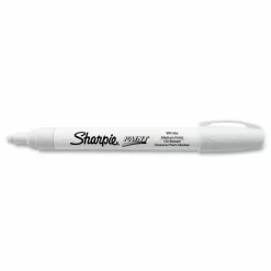 Sharpie Paint Marker, Bullet Point, White
