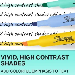 Sharpie Tank Highlighters, Chisel Tip, Assorted Color Highlighters, Value Pack, 36 Count
