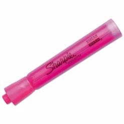 Sharpie Tank Style Highlighters, Pink Ink, Chisel Tip, Pink Barrel, Dozen