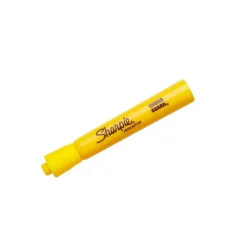Sharpie Tank Style Highlighters, Chisel Tip, Yellow, Box of 12