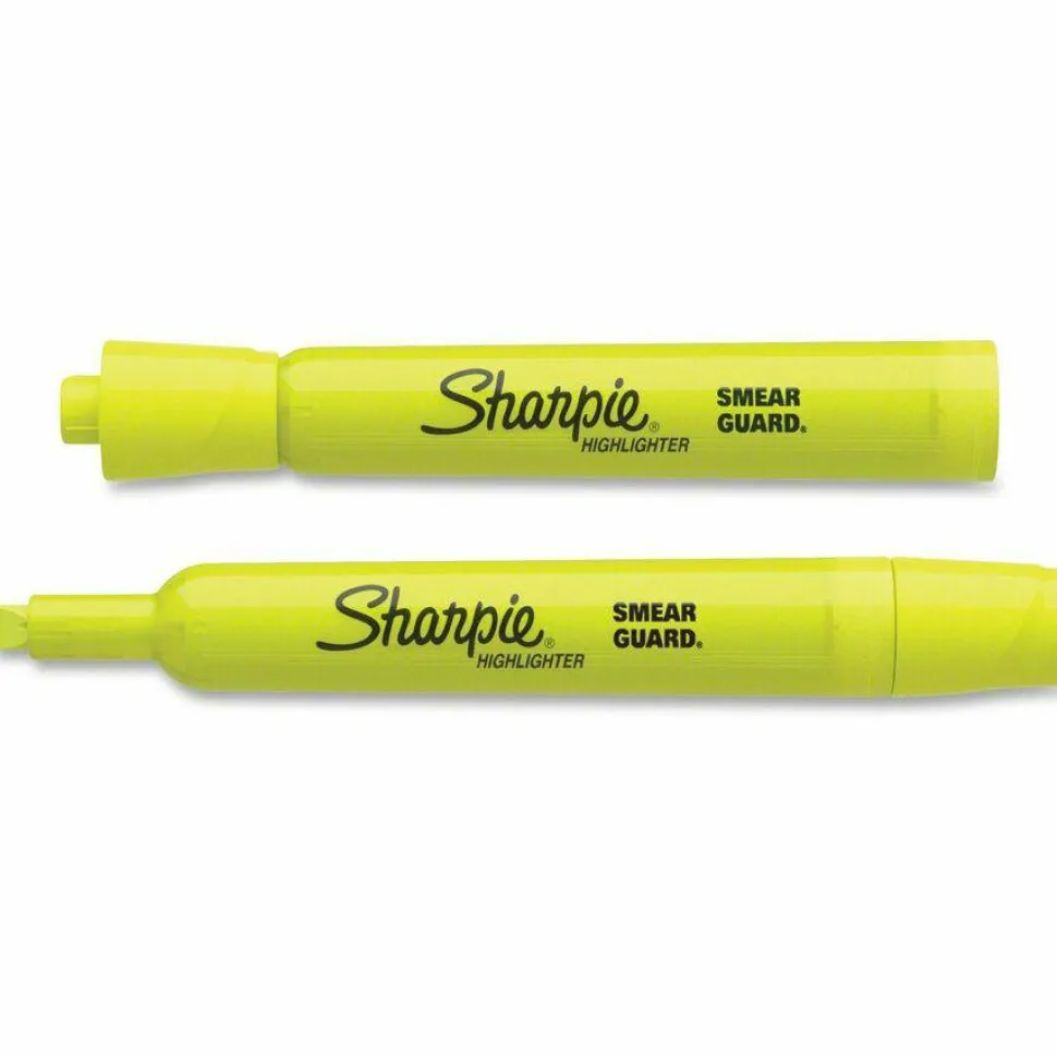 Sharpie Tank Style Highlighters, Chisel Tip, Assorted, Box of 12