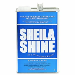 Sheila Shine Low VOC Stainless Steel Cleaner and Polish, 1 gal Can, 4/Carton