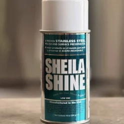 Sheila Shine Low VOC Stainless Steel Cleaner and Polish, 10 oz Spray Can