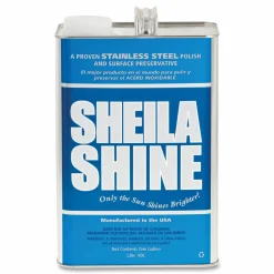 Sheila Shine Low VOC Stainless Steel Cleaner and Polish, 1 gal Can