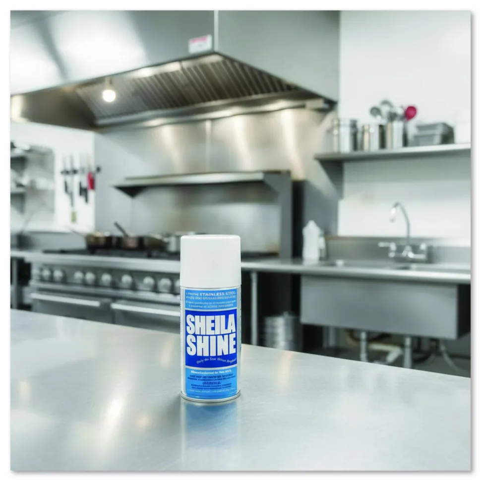 Sheila Shine Stainless Steel Polish, 10 Oz Bottle