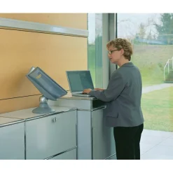 Sherpa Motion Desk Reference System, Graphite, 10 Panels