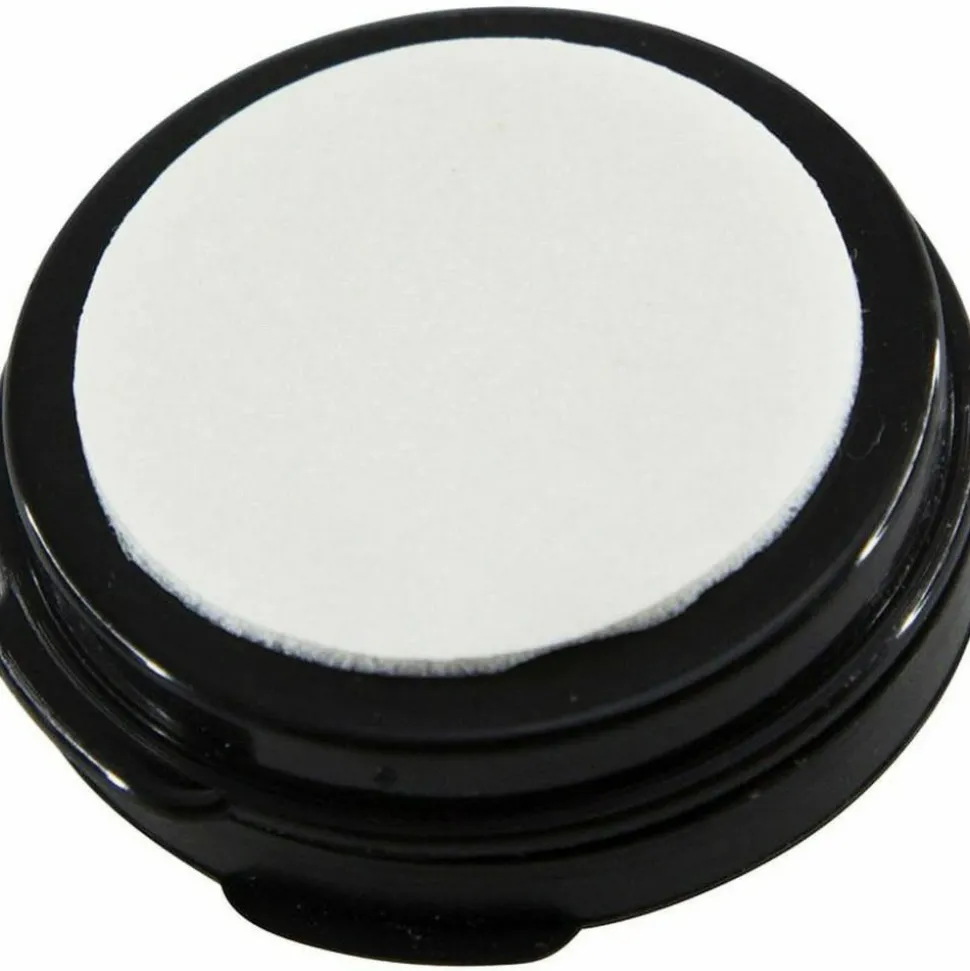SICURIX Adhesive Fingerprint Ink Pads, 0.5"H x 1.5"W x 1.5"D, Black Ink, Black, 12 / Carton