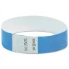 SICURIX Security Wristbands, Sequentially Numbered, 10" x 0.75", Blue, 100/Pack