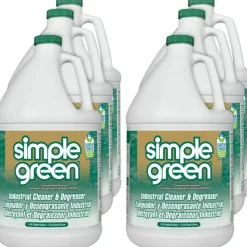 Simple Green All-Purpose Industrial Degreaser/Cleaner, 128 Oz Bottle, Case Of 6