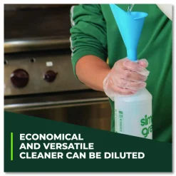 Simple Green Crystal All-Purpose Industrial Cleaner/Degreaser, 128 Oz Bottle, Case Of 6