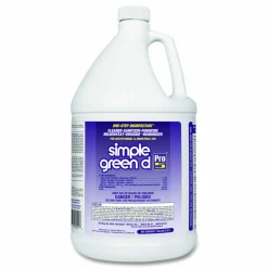 Simple Green d Pro 5 Disinfectant, Unscented, 1 gal Bottle, 4/Carton