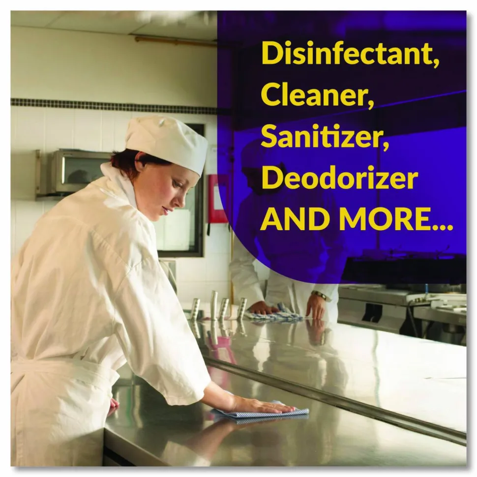 Simple Green d Pro 5 Disinfectant, Unscented, 1 gal Bottle, 4/Carton
